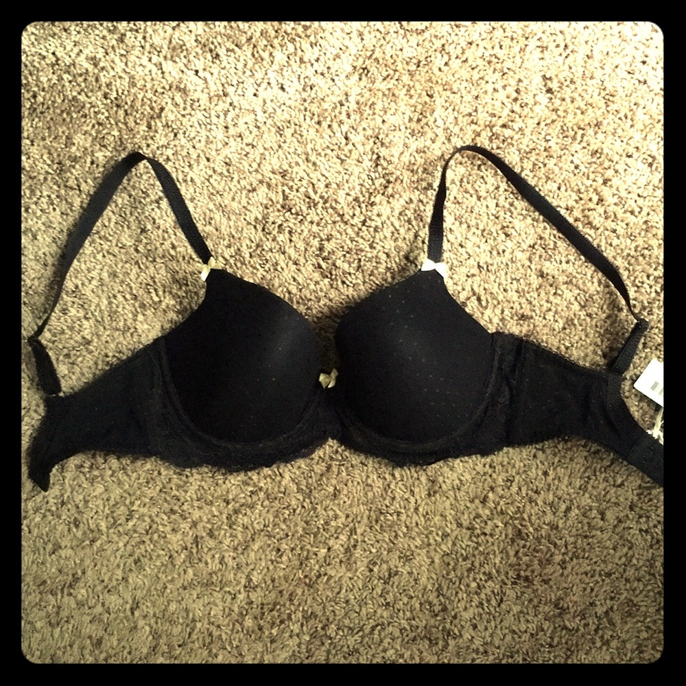 Figleaves Talia T-Shirt bra 30DD black NWT